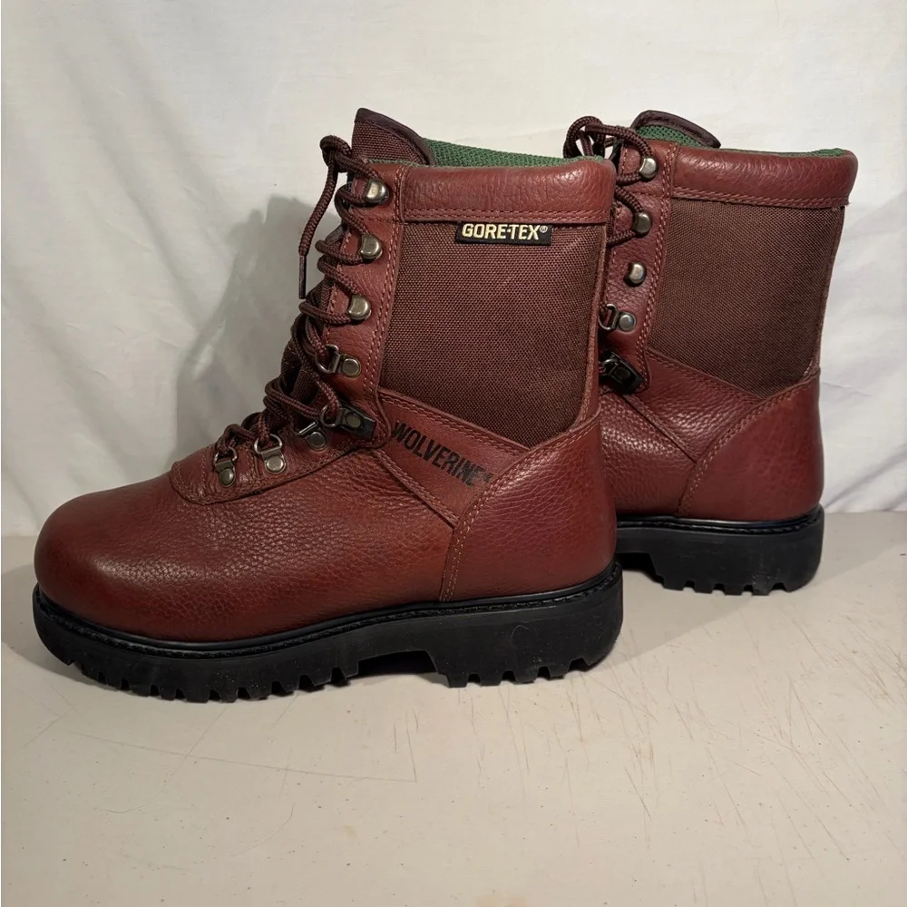 Wolverine GORE-TEX big horn Dark Brown Boots size 8.5